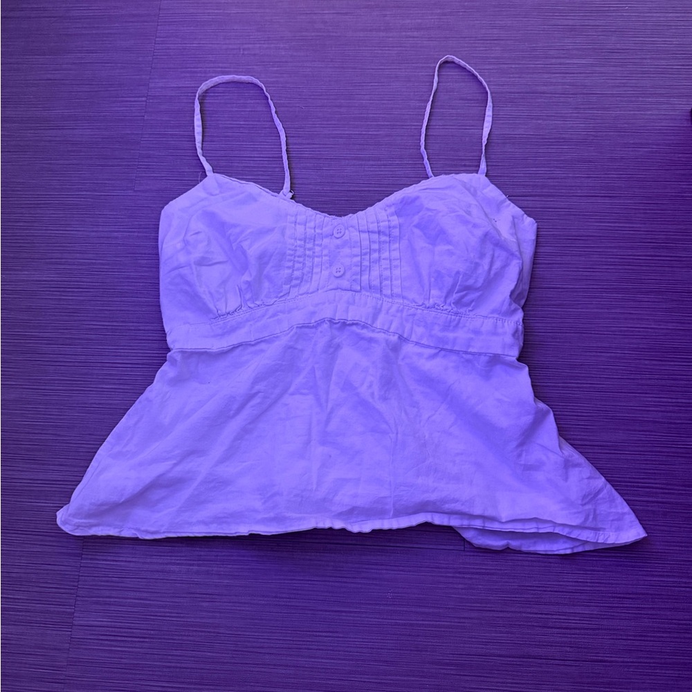 White Babydoll Top
